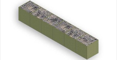 Малогабаритный габион насыпного типа ГНТ-1